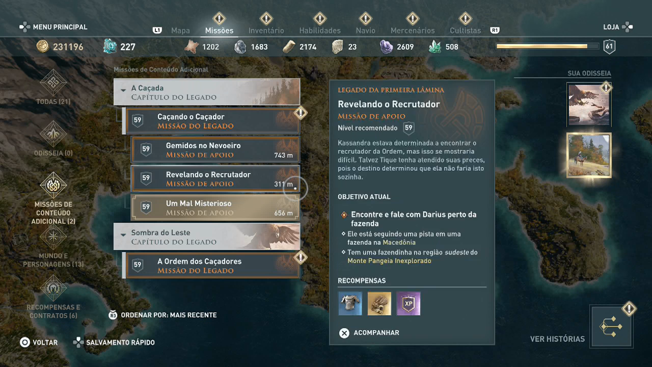 Assassin's Creed Odyssey - 153 - O CAÇADOR  DLC: O LEGADO DA PRIMEIRA  LÂMINA 