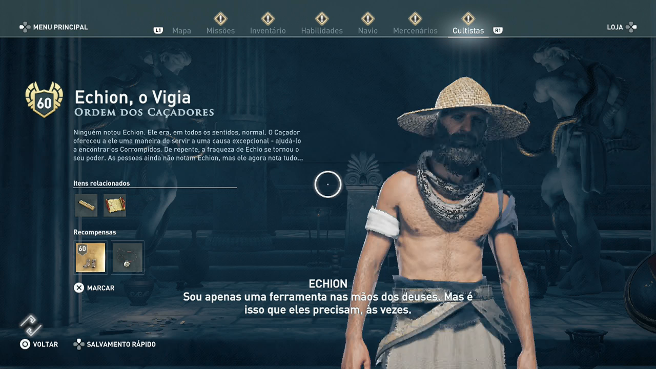 Assassin's Creed Odyssey - 153 - O CAÇADOR  DLC: O LEGADO DA PRIMEIRA  LÂMINA 