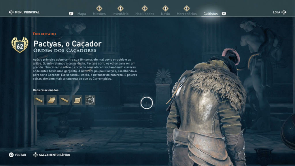 Assassin's Creed Odyssey - LegadoPactyas, o Caçador 4