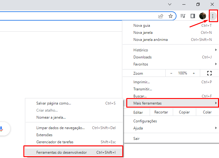 como tirar printscreen screenshot tela inteira google chrome 01