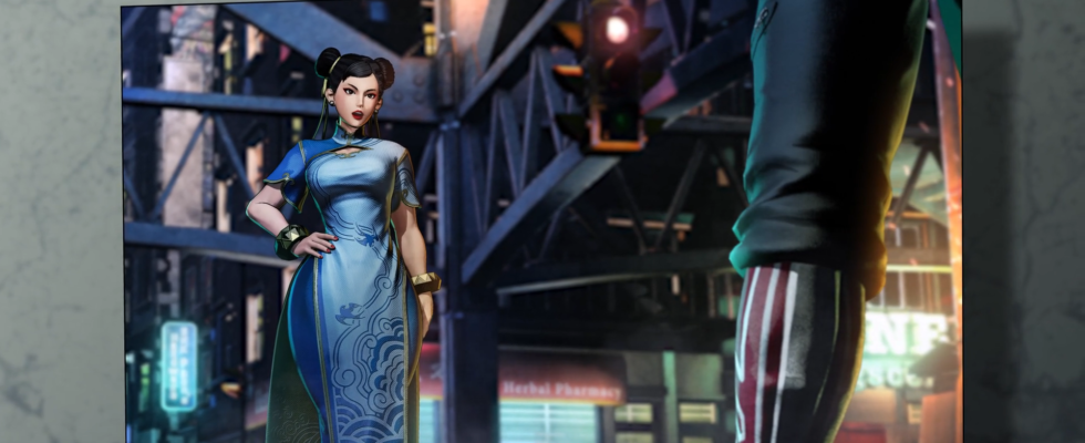 Rival Scene-chun-li-invade-fatal-fury-chutes-lendarios-em-city-of-the-wolves