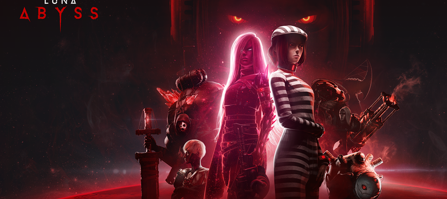 LunaAbyss_KeyArt_Logo_HD games-data-de-lancamento-de-luna-abyss-o-bullet-hell-chega-em-maio