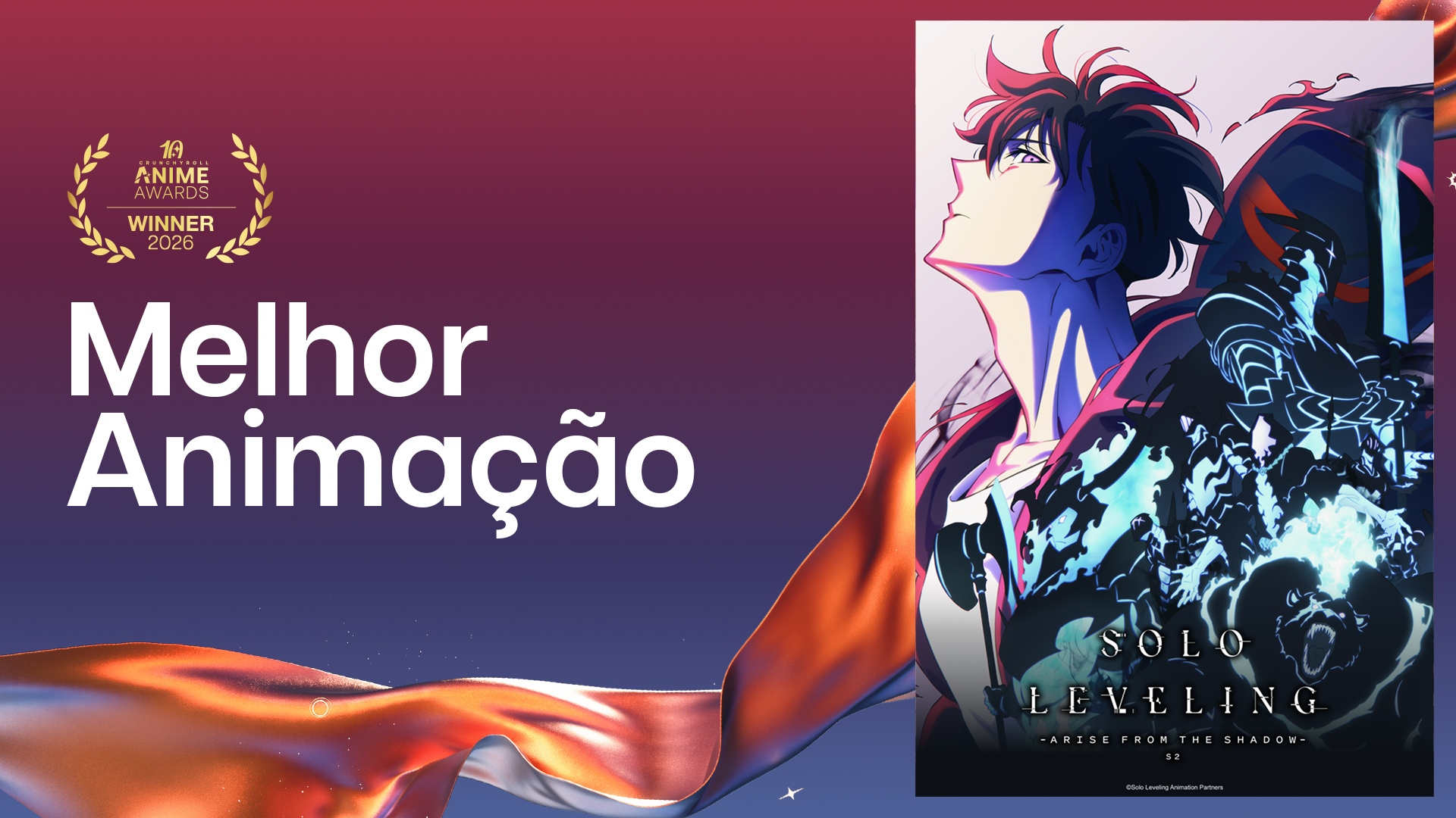 vencedores-do-crunchyroll-anime-awarAA26_P3_IndividualWinner_BestAnimation_1920x1080_Opt3_SoloLeveling_Season2_AriseFromTheShadow_pt-BR