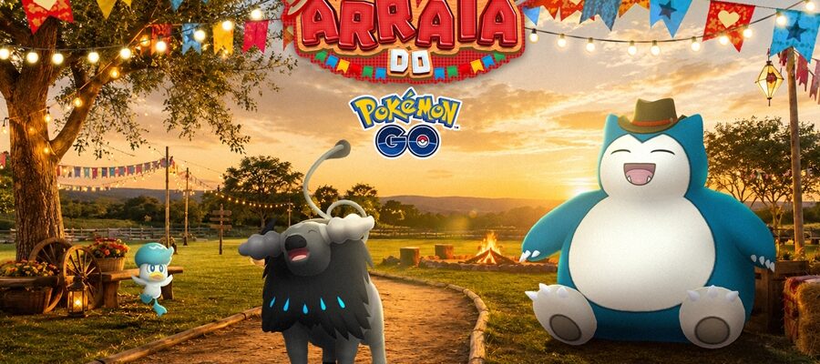 games-arraia-do-pokemon-go-tauros-de-paldea-exclusivo-e-snorlax-de-chapeu