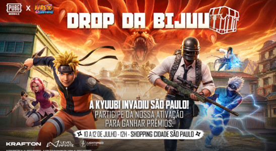 pubg-mobile-e-naruto-em-sp-raposa-gigante-e-cafe-tematico-gratis 2